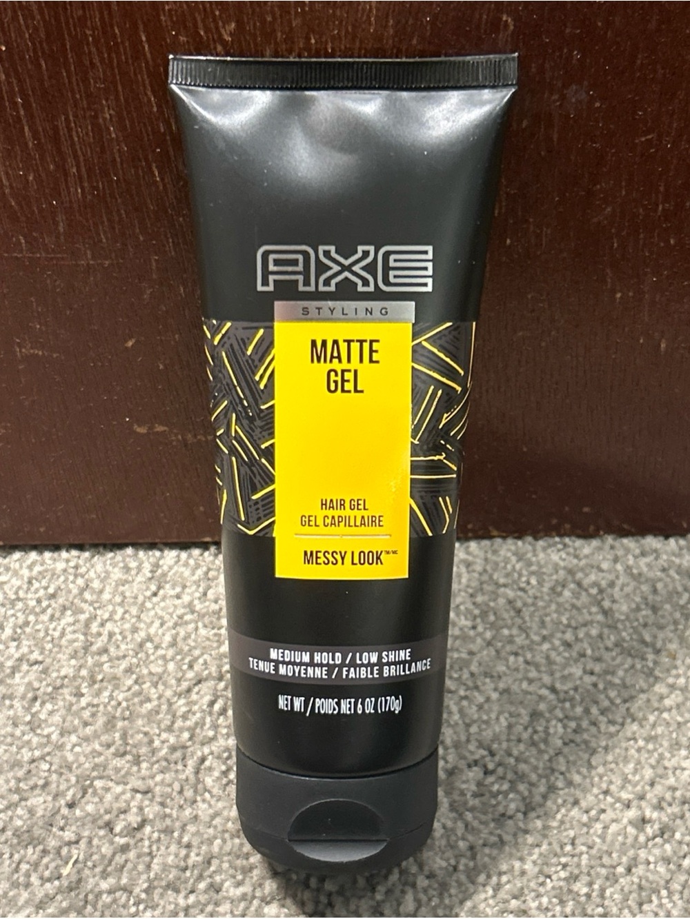 AXE Styling Messy Look Matte Gel Hair Gel Medium Hold Low Shine 6oz